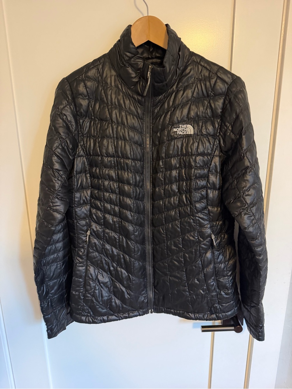 The North Face Thermoball Women's Black Lightweight Quilted Puffer Jacket